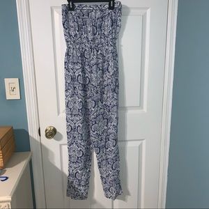 Strapless jumpsuit